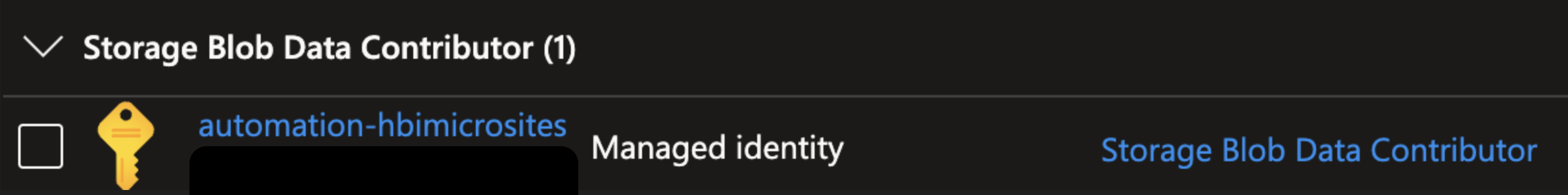 Managed Identity